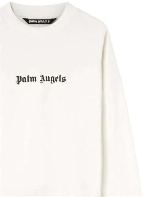 T-shirt with logo on the front PALM ANGELS | PMBA080S24FLE0030310